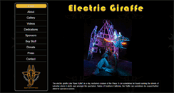 Desktop Screenshot of electricgiraffe.com